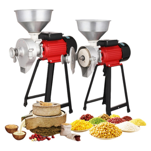 Moulin électrique puissant à quatre meules pour aliments secs, chili, poivre <span class=keywords><strong>noir</strong></span>, riz, <span class=keywords><strong>blé</strong></span>, maïs, grains, broyeur, machine à moudre et à écraser - Product Image 4