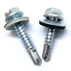 Vis autoperforantes à tête hexagonale à pas réduit avec pointe foret - Product Image 6