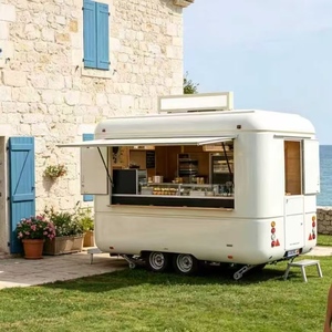 Food Truck Stile Capsula Personalizzabili, Ideali per Servire Bevande Fredde e Hot Dog Sono dotati di una cucina completa. - Product Image 2