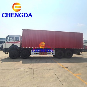 Nuevo Camión Beiben 8*4 8*8 de 12 Ruedas, 380hp 420hp, 40-60 Toneladas, Chasis Largo para Logística, Camión de Carga con Caja para la República Democrática del Congo - Product Image 5