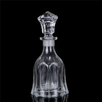Flacons en verre transparent pour diffuseur d'arômes, huile de parfum Oud Attar, 150 ml, 200 ml, 250 ml, 450 ml, style arabe Dubaï