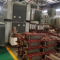Transformador Trifásico Dyn11 Sumergido en Aceite, Entrada 6kv/10kv/11kv/33kv, Salida 220V para Edificios Comerciales
