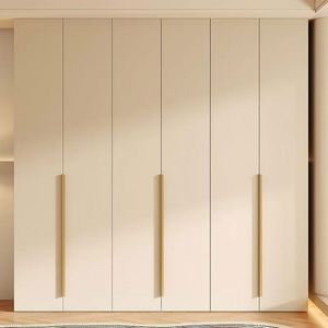 Armario Muebles de dormitorio Madera maciza Último diseño Armario de tela de alta calidad - Product Image 4