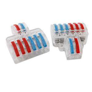 High Quality Color Transparent Terminal <strong>Quick</strong> <strong>Connector</strong> 2 in 6 Out - Product Image 3