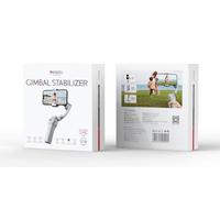 SF18 Stabilisateur de Cardan Intelligent pour Téléphone Portable 360° avec Suivi Facial Automatique IA, Perche à Selfie Trépied Connectée BT, Cardan de Suivi Professionnel