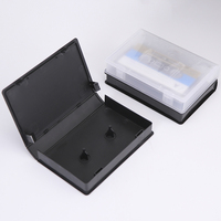 WEISHENG Boîte de rangement en gros pour cassettes vidéo VHS avec supports et étui personnalisé en plastique pour cassettes musicales
