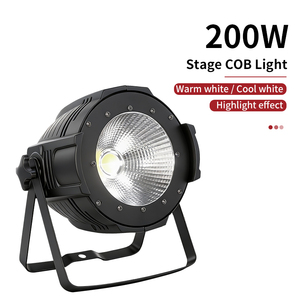 Faro LED Professionale 200W COB RGBW Bianco Freddo e Bianco Caldo 2in1 per Palcoscenico, DMX512, Effetto <span class=keywords><strong>Blinder</strong></span> per Feste, Discoteche, Teatri ed Eventi - Product Image 1