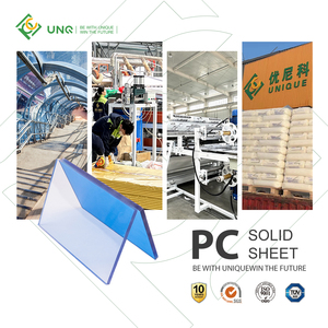 Chống Cháy UL94-V0 Lớp <span class=keywords><strong>Polycarbonate</strong></span> Rắn Tấm 8Mm Rõ Ràng PC Panel/Lamina De Policarbonato Cho Biển Hiệu/LED - Product Image 4