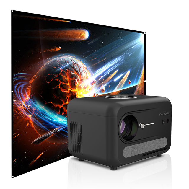 OEM Google TV 1200ANSI Multimedia Proyector Active Wifi Smart TV Projector Support 4k Wireless Projector Home Cinema