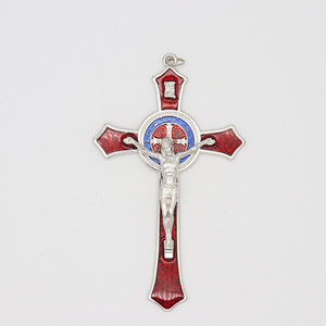 12Cm Goud Email Kruis Metalen Jesus Hanger Voor Hand Met Christelijke Kerk Thuis Jesus <span class=keywords><strong>Crucifix</strong></span> Hanger <span class=keywords><strong>Diy</strong></span> - Product Image 5