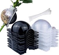 Boîte de bouturage agricole moulée pour greffage, outils de propagation haute pression, pods de bouturage aérien transparents