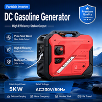 Hersteller Reiner Sinuswellen-Tragbarer Generator 230V 5KW Nennleistung mit Manueller Elektrischer und Fernstartfunktion