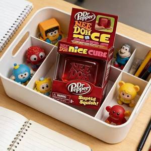 Red Nice Cube Sensory Squishy Silicone Stress Relief <b>Squeeze</b> <b>Ball</b> Fidget Toy JXD Brand Unisex 14+ Years - Product Image 5