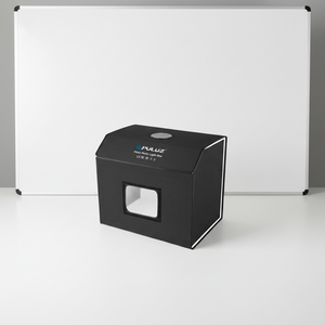 Venda de Caixa de Luz para Estúdio Fotográfico PULUZ 60cm <span class=keywords><strong>X</strong></span> 40cm, Tenda de Estúdio Fotográfico Cuboide com 4 Fundos Coloridos, Caixa de Estúdio em Tecido de Nylon - Product Image 2