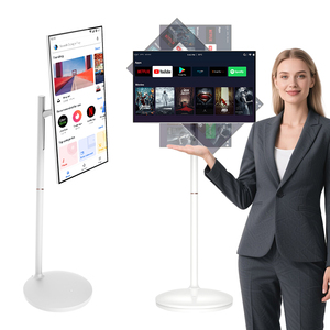 2025 New Digital Smart <b>Android</b> Display Screen Capacitive Touch <b>TV</b> 27 Inch White Portable 27 Inch Stand by Me Televisions Full Hd - Product Image 1