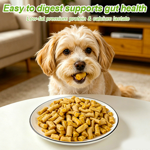 Snacks Crujientes Rellenos de Leche de Cabra, Huevo y Yema <span class=keywords><strong>para</strong></span> Perros y Gatos, Horneados, Naturales, Ricos en Calcio y Proteínas - Product Image 2