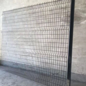 Panneau de clôture 3D vert revêtu de PVC, treillis métallique en acier <span class=keywords><strong>galvanisé</strong></span> pour la sécurité des jardins et des résidences - Product Image 4