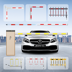 JWSY J-DZ101 trafik bariyeri erişim sistemi 120W Motor otomatik düz Metal sonrası uzaktan kumanda bom için ayarlanabilir hız - Product Image 5