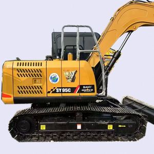 Second <b>Hand</b> <b>Mini</b> Excavating CE Certified Machinery SANY Brand SY95C Used Excavator for Construction Machinery From China - Product Image 1