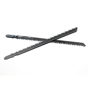 DZ 5 pièces T344D T-Shank HCS lames de <span class=keywords><strong>scie</strong></span> <span class=keywords><strong>sauteuse</strong></span> coupe rapide pour bois contreplaqué <span class=keywords><strong>PVC</strong></span> plastique-bricolage haute fréquence soudé OEM personnalisable - Product Image 5
