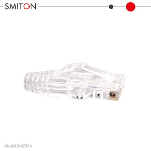 100 Peças/Saco Protetores Transparentes RJ45 para Cat5, Cat5e, Cat6, Cat6A - Product Image 5