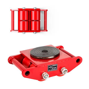 भारी शुल्क रबर रोलर मोवर कार्गो ट्रॉली औद्योगिक मशीन के साथ डोली स्केट - Product Image 3