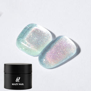 新2025年自有标签样品免费超级闪光美人鱼贝壳凝胶上光剂中国制造 - Product Image 2