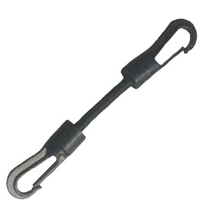 Équipement de sport de plein air, cordon élastique en caoutchouc de 6 mm avec crochet en acier pour accessoires de kayak et de canoë - Product Image 1