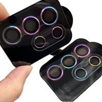 Película de protección de cámara trasera de vidrio templado 3D para Samsung para Galaxy S22 Ultra película de lente de teléfono móvil