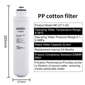 Elemento <span class=keywords><strong>de</strong></span> Filtro MRO201A-4 para <span class=keywords><strong>Purificador</strong></span> <span class=keywords><strong>de</strong></span> <span class=keywords><strong>Agua</strong></span> General <span class=keywords><strong>Midea</strong></span> F1/1598/B/D/MRC1796A-400G/211-4 con 2 Años <span class=keywords><strong>de</strong></span> Garantía - Product Image 2