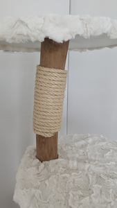 Arbre à chat de luxe en bois à motif animalier, griffoir et <span class=keywords><strong>tour</strong></span> de jeu pour chatons, accessoires pour animaux de compagnie - Product Image 5