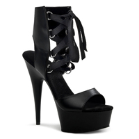 15CM / 6 pouces PU femmes mode talons hauts plate-forme bride à la cheville sandales pôle chaussures de danse