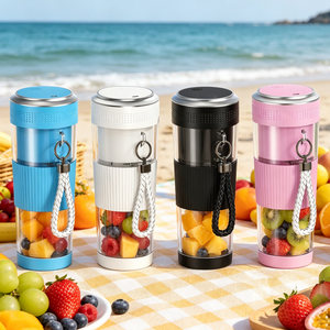 Licuadora Portátil Multifuncional de 500 ml, Vaso para Jugos, Trituradora de Hielo, Licuadora para Smoothies y Jugos, para el Hogar, la Cocina, Picnic al Aire Libre - Product Image 1