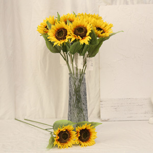 <span class=keywords><strong>Girasol</strong></span> Artificial Realista Hecho a Mano <span class=keywords><strong>de</strong></span> Plástico, Moderno y <span class=keywords><strong>de</strong></span> un Solo Tallo, Ideal para Decoraciones del Hogar y Graduaciones - Product Image 2