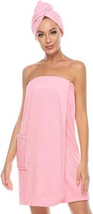 Serviette de bain absorbante en microfibre à séchage rapide avec logo personnalisé, idéale pour salon de beauté, spa et femmes - Product Image 3
