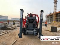 Perforadora Kapuro KP-200 Dr Illing Depth 200m para minería de pozos de agua sobre orugas, perforadora hidráulica mini de pozos