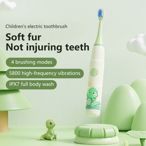 Cepillo de Dientes Eléctrico Infantil con Diseño de Sonic, Bonito y Adorable, Cepillo de Dientes Eléctrico Inteligente a Prueba de Agua para Niños - Product Image 2