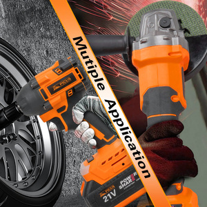Kit de Taladro Inalámbrico de 20V con Atornillador y Baterías de 2.0Ah, Cargador Rápido, Juego de Herramientas Eléctricas 2 en 1 PKS-095, Baterías de 2.0Ah que Proporcionan Excepcional Rendimiento - Product Image 5