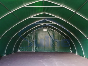 Tente d'entrepôt extérieur industriel personnalisable, stockage de grands et petits articles, étanche avec cadre en métal - Product Image 6