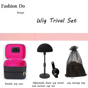 Bán trực tiếp lưu trữ Tóc Giả Túi du lịch xách tay tóc giả túi công suất lớn đa chức năng của phụ nữ Tóc Giả Túi - Product Image 4