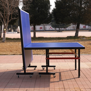 <span class=keywords><strong>Tavolo</strong></span> da Ping Pong in Offerta, Piano SMC 15mm, Telaio in Metallo con Ruote, Set <span class=keywords><strong>Tavolo</strong></span> da Ping Pong Pieghevole Durevole ed Ecologico per Uso Esterno - Product Image 4