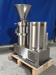 Máquina para hacer mantequilla de maní pequeña automática Industrial, molino coloidal de pasta de nueces, máquina de molienda de anacardos para uso doméstico - Product Image 3