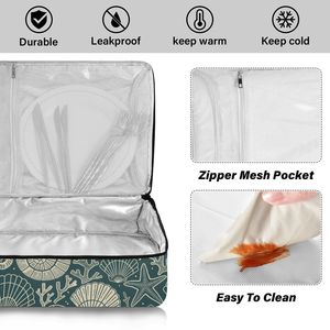 Hawaii Print Customization Delivery <b>Pizza</b> <b>Bag</b> BBQ Food Takeout Insulated Casserole Lunch <b>Bag</b> Cooler <b>Bag</b> for Picnic - Product Image 4