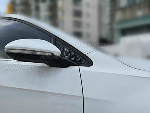 Persiana para Ventana Triangular Delantera para VW Golf 7 MK7 MK7.5 2013-2019, Cubierta Decorativa para Ventana Lateral, Adhesivo de Ventilación, Accesorio para Automóvil de Fibra de Carbono - Product Image 6