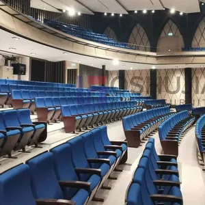 Factory customized auditorium school conference room lecture hall seating chairs