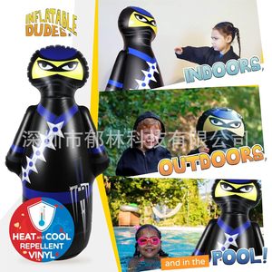 <b>Inflatable</b> Punching Bag Water Filled Pvc Printed Childrens Toy For Kids Boxing Training - Product Image 4