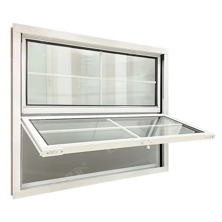 House Bar 2x3 36x30 Insulated Double Glass Window Aluminum Tilted Vertical Sliding Single Double Hung Windows