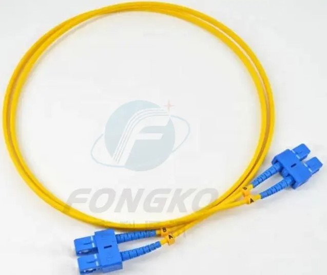Fc Monomodale 9/125 Fiber Optic Patchcord Fc To Fc Fiber Optic Patch Cord