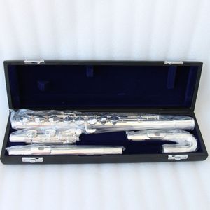 Flûte alto professionnelle de haute qualité, plaquée argent, tonalité G, avec embouchure incurvée - Product Image 5