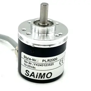 SAIMO PLR23006mmシャフト光電ロータリーエンコーダベロシメータインクリメンタルロータリーエンコーダ